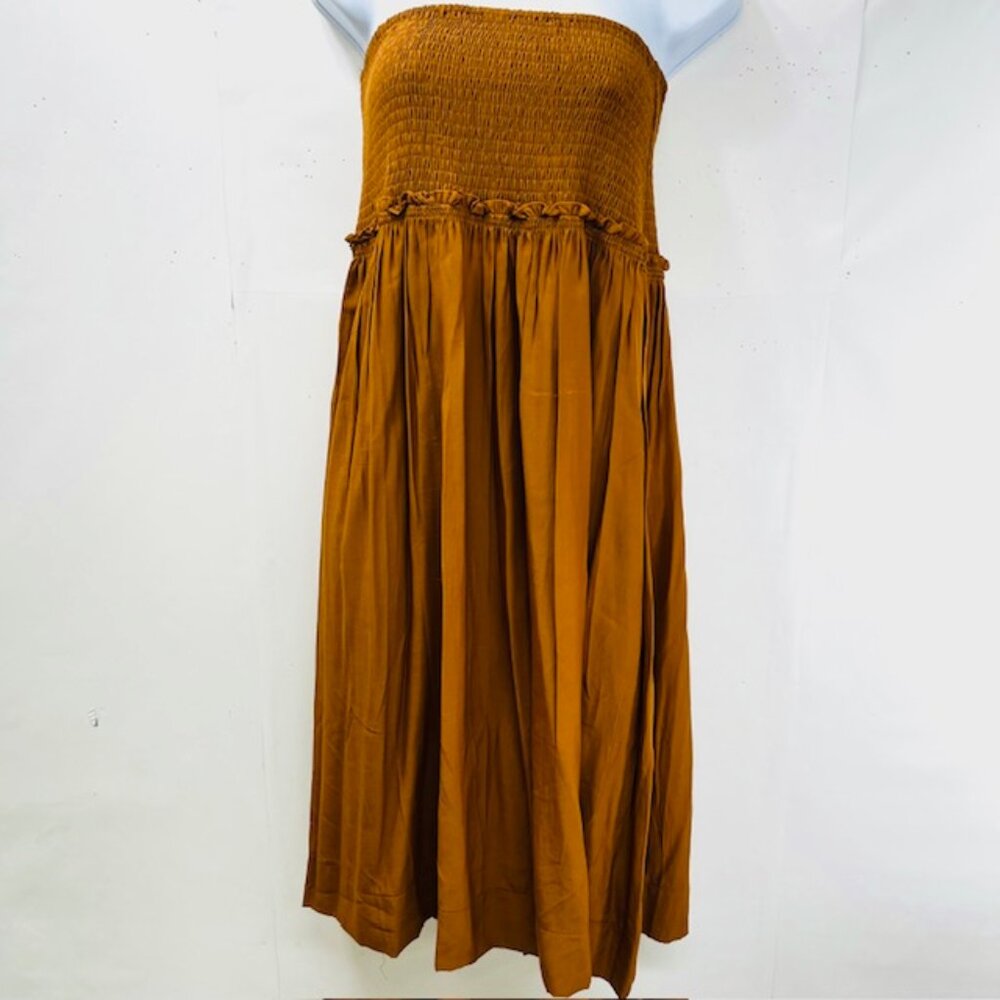 (2) Summer Dress Sm Mustard Seed Ruffle Detail Tiered Dress & Wardrobe Meow #3) - Picture 4 of 11